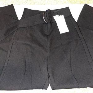 Zara Buckle Slacks Pants NWT